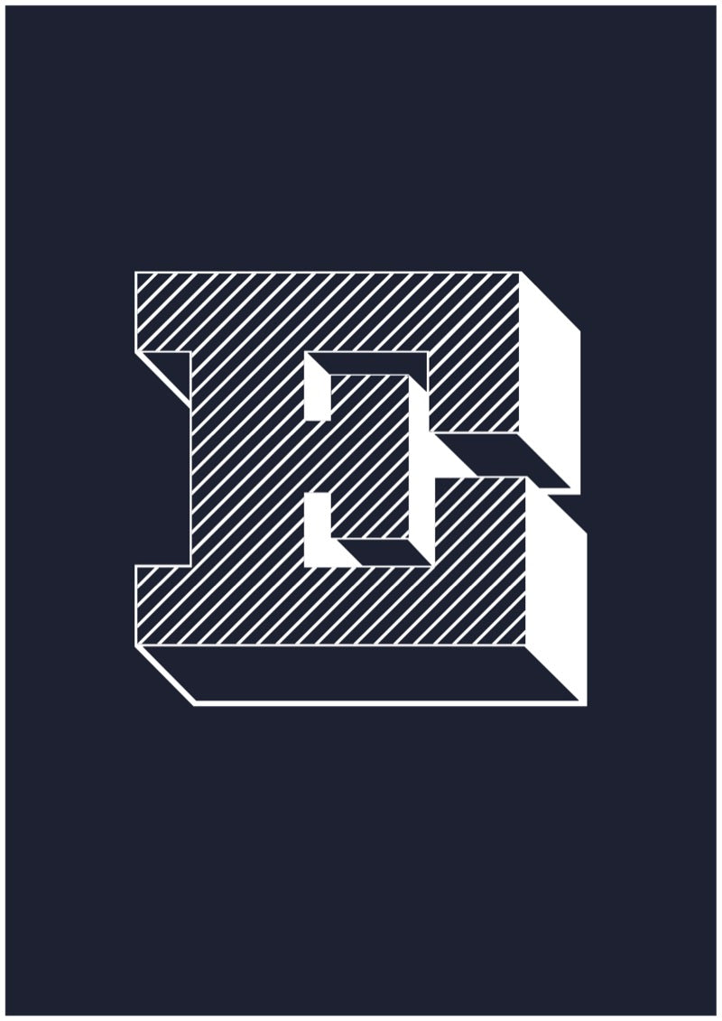 Engraved - E